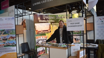 Predstavitev projekta LIVING CASTLES na sejmu HUNGEXPO v Budimpešti